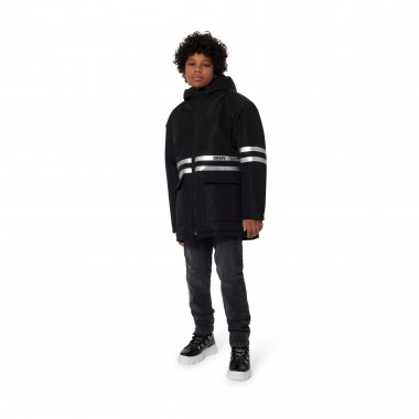 Water-repellent hooded parka DKNY for UNISEX