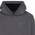 Hooded cotton sweatshirt DKNY for UNISEX