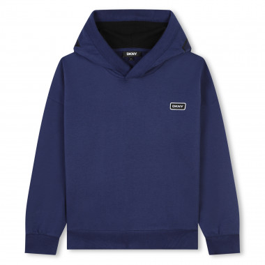 Hooded cotton sweatshirt DKNY for UNISEX