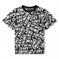 Printed cotton T-shirt DKNY for UNISEX