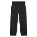 Figured fabric trousers DKNY for GIRL