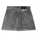 Cotton denim skirt DKNY for GIRL