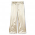 Pantaloni ampi lucidi DKNY Per BAMBINA