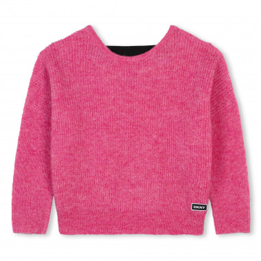 Pullover in maglia DKNY Per BAMBINA