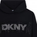 Fleece sweatshirt DKNY for GIRL