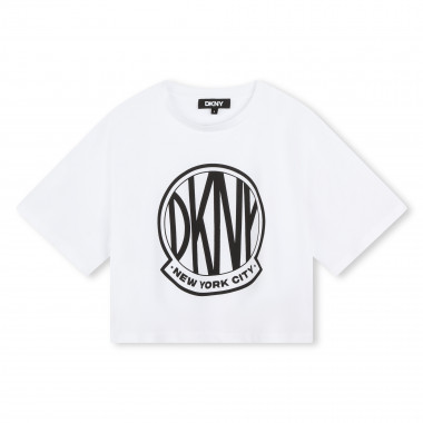 T-shirt à manches courtes DKNY pour FILLE