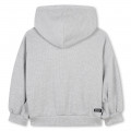 Sweat-shirt à capuche DKNY pour FILLE