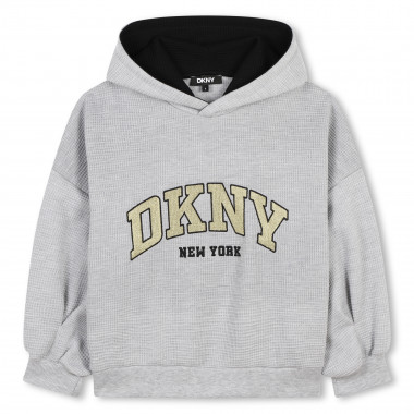 Felpa con cappuccio DKNY Per BAMBINA