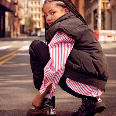 Plumas sin mangas DKNY para NIÑA