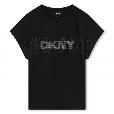 T-shirt à manches courtes DKNY pour FILLE