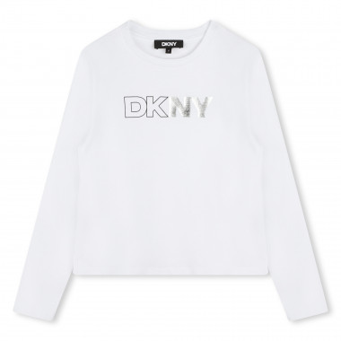 T-shirt à manches longues DKNY pour FILLE