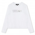 Long-sleeved T-shirt DKNY for GIRL