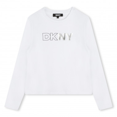 T-shirt à manches longues DKNY pour FILLE