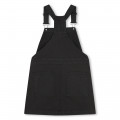 Denim pinafore dress DKNY for GIRL