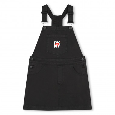 Denim pinafore dress DKNY for GIRL