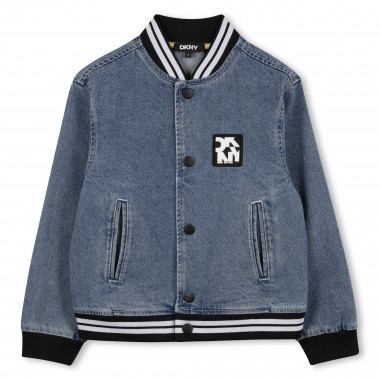 Cazadora vaquera con botones DKNY para NIÑO