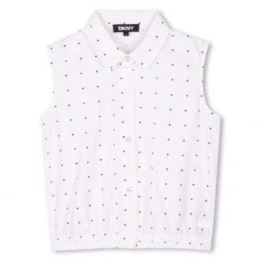 Camisa sin mangas estampada DKNY para NIÑA