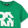 T-Shirt mit beidseitigem Druck DKNY Für JUNGE