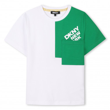 T-shirt large avec poche DKNY pour UNISEXE