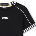 T-shirt with colourful stripes DKNY for UNISEX