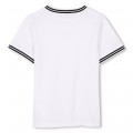 T-Shirt mit farbigen Streifen DKNY Für UNISEX