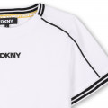 T-Shirt mit farbigen Streifen DKNY Für UNISEX