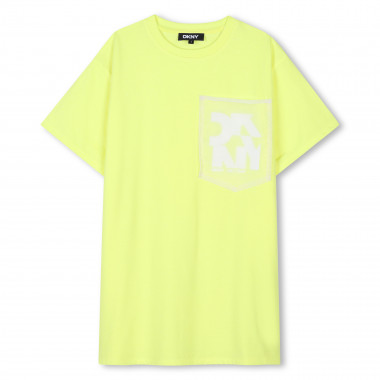Robe T-shirt à manches courtes DKNY pour FILLE