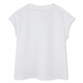 Fließendes Baumwoll-T-Shirt DKNY Für MÄDCHEN