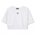 Sweat-shirt à manches courtes DKNY pour FILLE