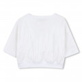 Sweat-shirt à manches courtes DKNY pour FILLE