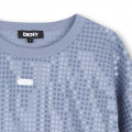 Sweat-shirt à manches courtes DKNY pour FILLE