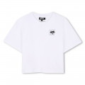 Short-sleeved cotton T-shirt DKNY for GIRL