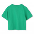 Kurzarmshirt mit Ajourmuster DKNY Für MÄDCHEN