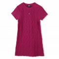 Short-sleeved waffled dress DKNY for GIRL