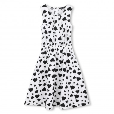 Vestido de algodón estampado DKNY para NIÑA