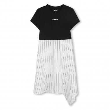 Bi-material party dress DKNY for GIRL
