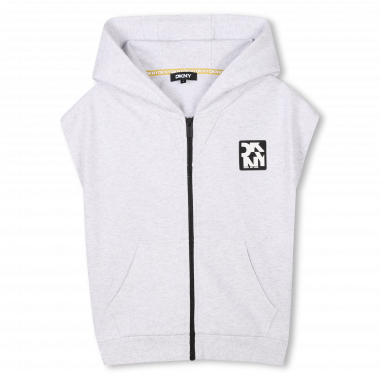 Cardigan sans manche zippé DKNY pour UNISEXE