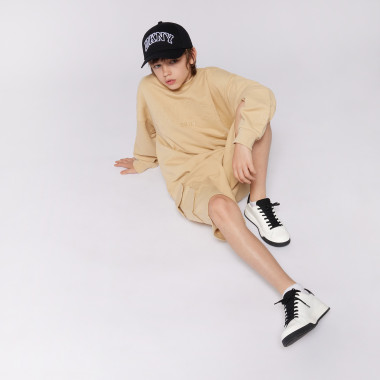 Bermudas de muletón de algodón DKNY para UNISEXO