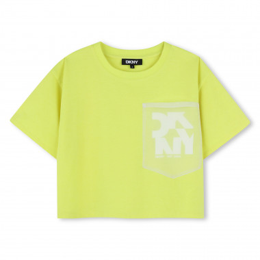 T-shirt ample manches courtes DKNY pour FILLE