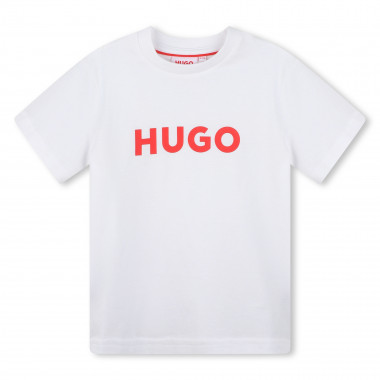 T-shirt bicolore en coton HUGO pour GARCON