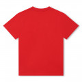 Camiseta bicolor de algodón HUGO para NIÑO