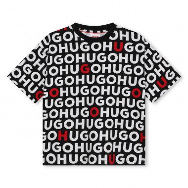Katoenen T-shirt met print HUGO Voor