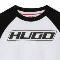 Katoenen T-shirt 2 kleuren HUGO Voor
