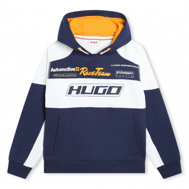 Fleece sweater met capuchon HUGO Voor