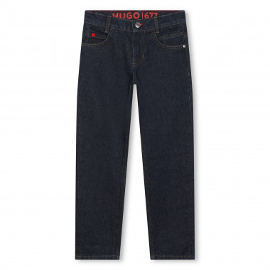 5-Pocket-Jeans mit Print HUGO Für JUNGE
