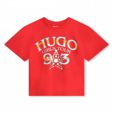 Kurzarm-T-Shirt HUGO Für MÄDCHEN