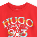 T-shirt à manches courtes HUGO pour FILLE