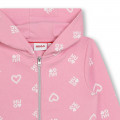 Hooded zip-up sweatshirt HUGO for GIRL