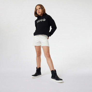 Fancy over-dyed shorts HUGO for GIRL