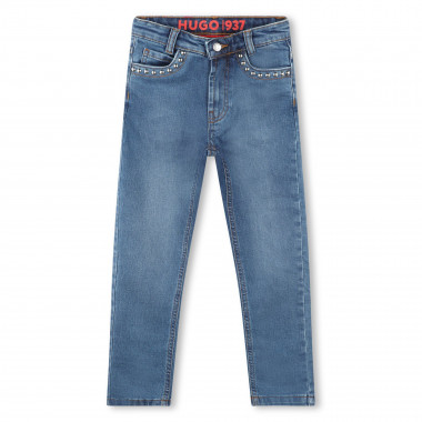 Pantaloni in jeans HUGO Per BAMBINA